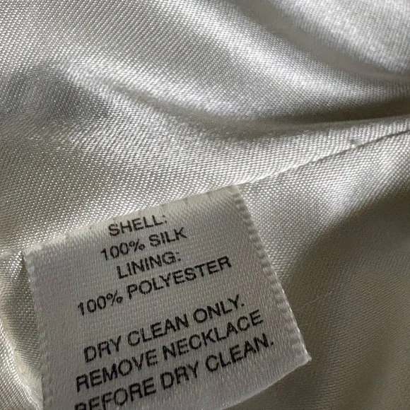 White House Black Market Black and White Rose Print Strapless Top NWT!! - Picture 11 of 11